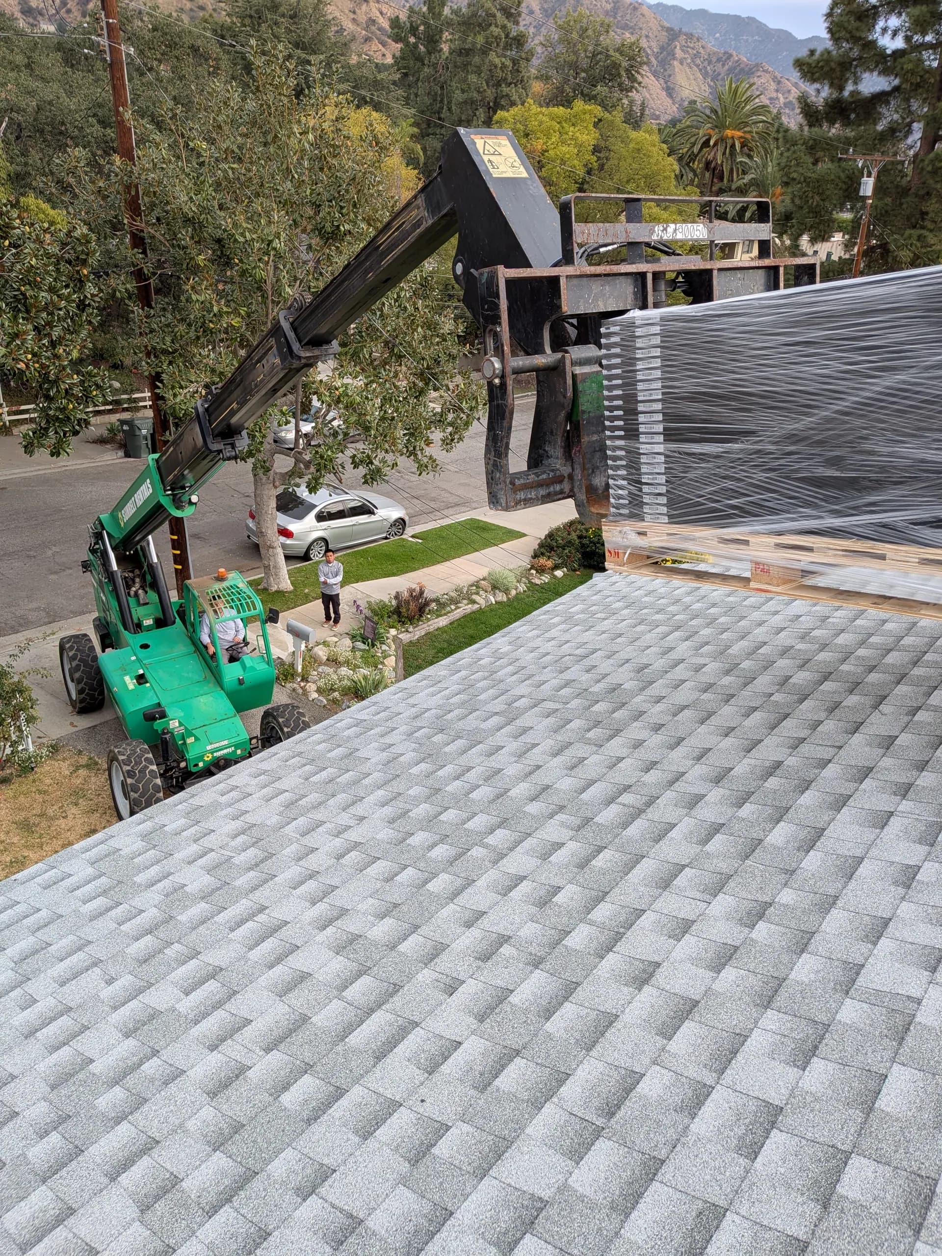 Solar panel installation project by RnR Electrician in Los Angeles